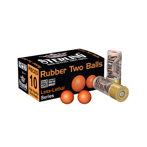 STERLING 12 CAL DEFENSE DOUBLE BALLS AMMO